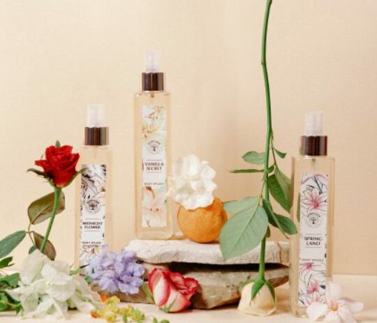 Des produits cosmétiquées